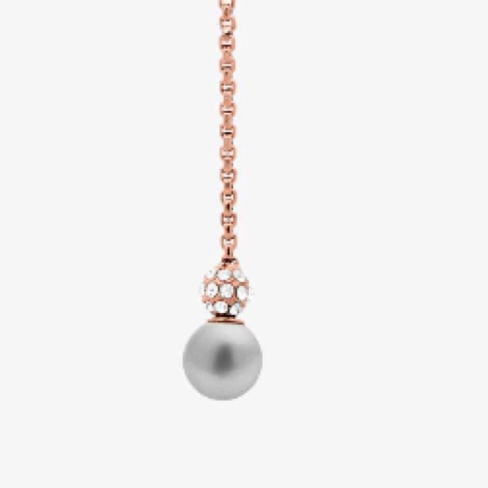 NWT MICHAEL KORS Women's Pearl Pendant Necklace - Picture 8 of 8